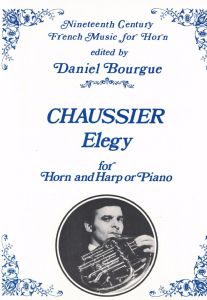 Chaussier: Elegy for Horn and Harp
