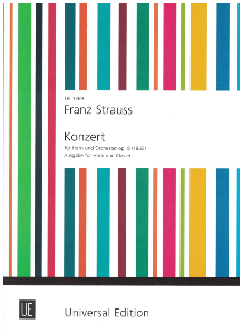 Franz Strauss: Konzert Op.8 (UE)
