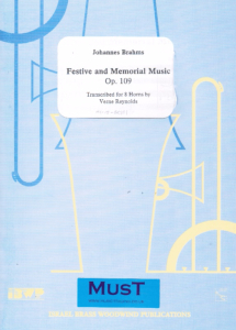 Brahms: Festive and Memorial Music Op. 109 (8 horns)