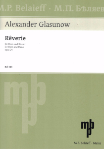 Glazunov: Reverie