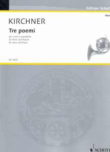 Kirchner: Tre Poemi