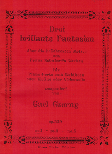 Czerny: Brillante Fantasien Op.339 No.1