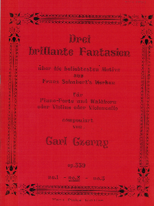 Czerny: Brillante Fantasien Op.339 No.2