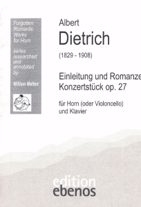 Dietrich: Konzertstück op.27