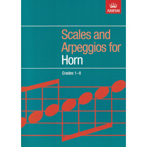Scales & Arpeggios for French Horn (Grades 1-8) ABRSM 