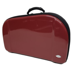 BAGS Detachable Horn Flight Case - Burgundy