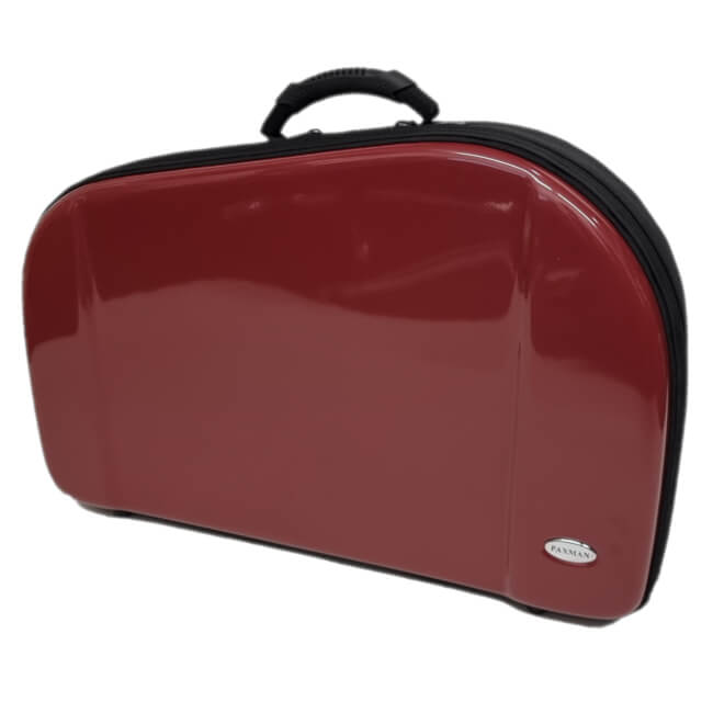 BAGS Detachable Horn Flight Case - Burgundy