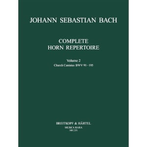 Bach: Complete Horn Repertoire Volume 2