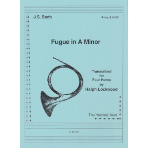 Bach: Fugue in A Minor