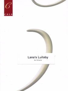 Jackson: Lana's Lullaby GIO (16 horns)