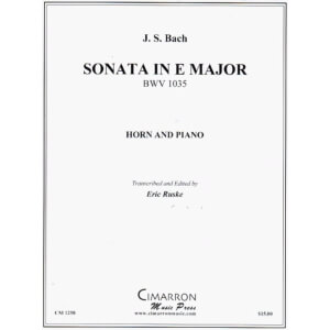 Bach: Sonata in E Major
