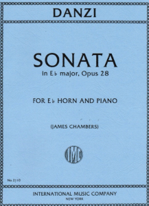 Danzi: Sonata in Eb Op 28