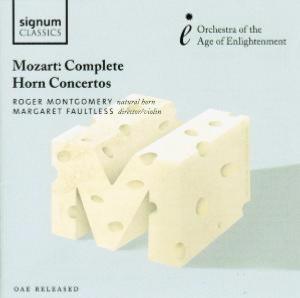 Roger Montgomery: Mozart Horn Concertos OAE