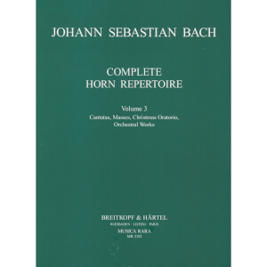 Bach: Complete Horn Repertoire Volume 3
