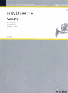 Hindemith: Sonata Parts