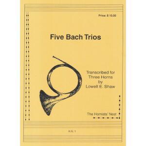 Bach: Trios