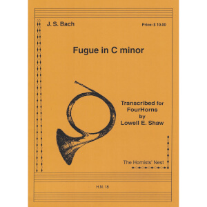 Bach: Fugue in C Minor