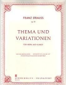 F Strauss: Theme & Variation op. 13 (Zimmermann)